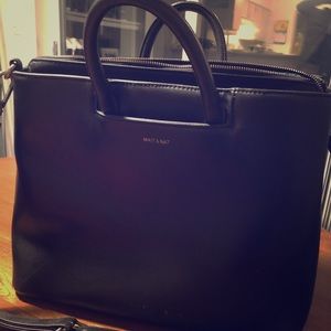 Matt & Nat Kintla Black Vintage Collection Satchel